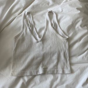 White Free People tank top